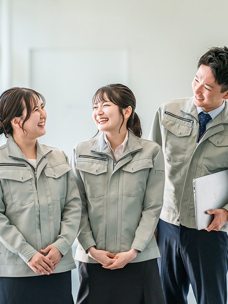 image of men and women talking at their working place SP